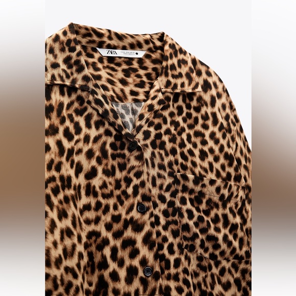 NWT! Zara Leopard Print  Set 😍 Size L - Picture 6 of 7